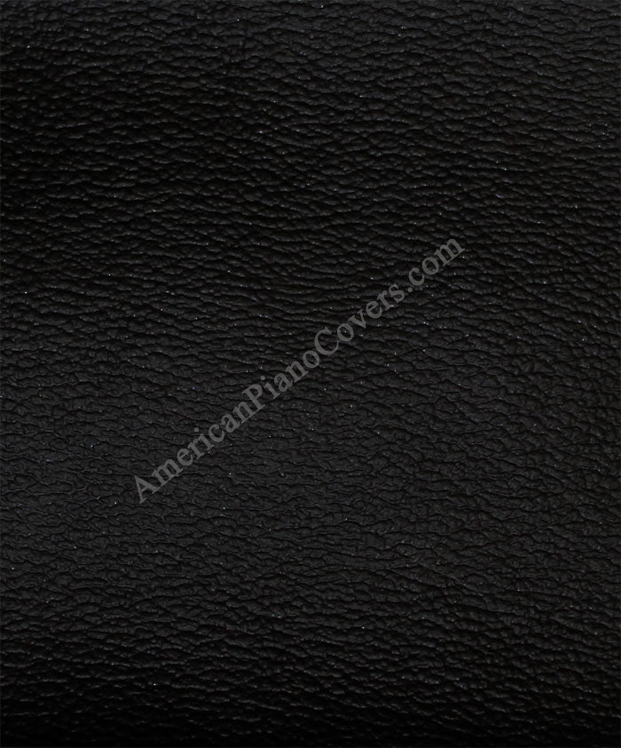 black vinyl piano cover material