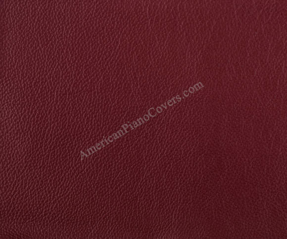 burgundy vinyl piano cover