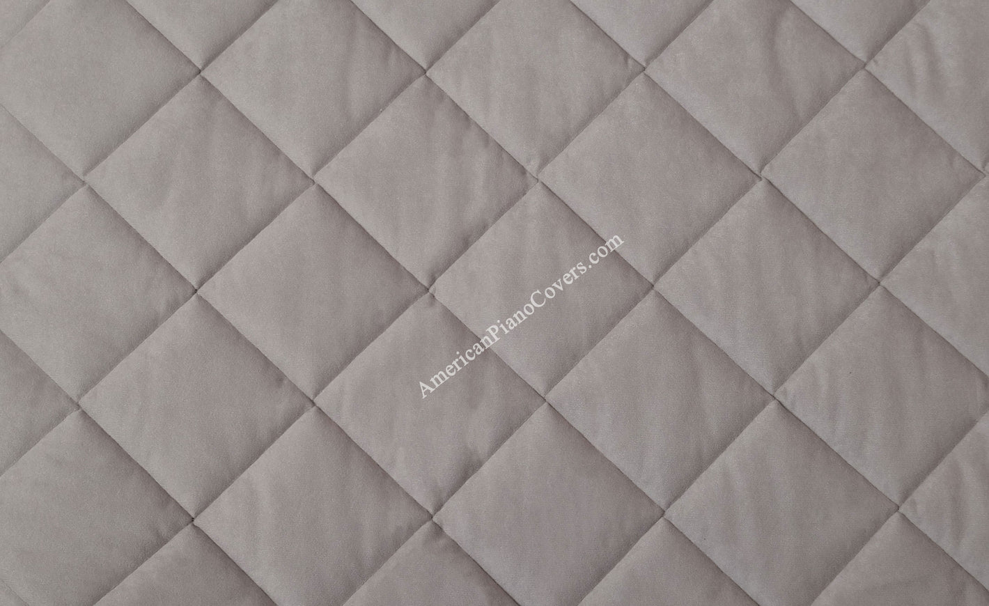 heavy quilted black mackintosh piano cover soft cotton inner lining