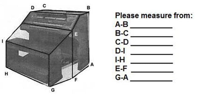 fabric organ cover template