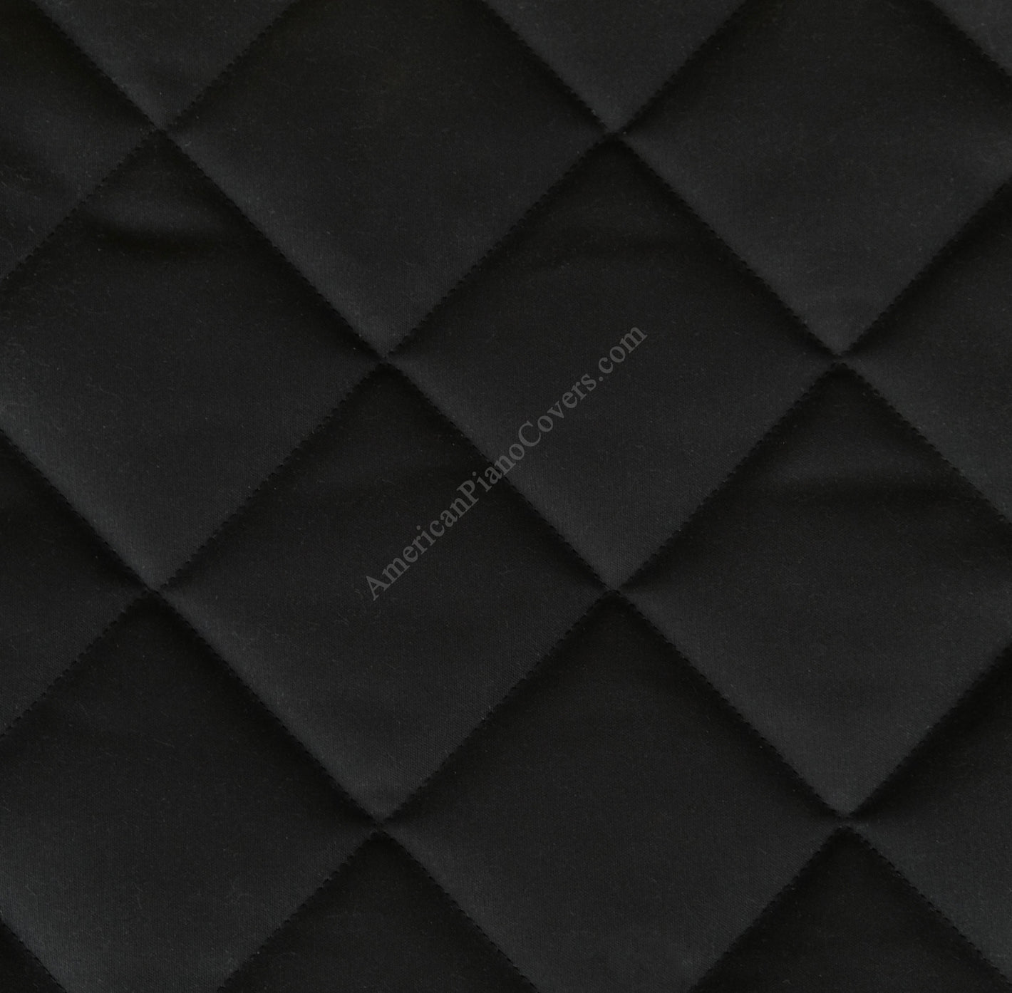 heavy quilted black mackintosh material