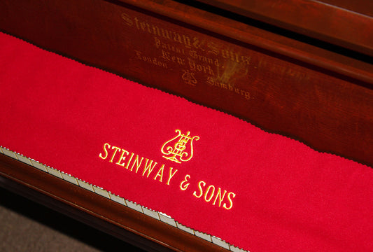 Steinway felt piano key cover