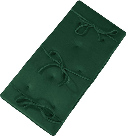 green velvet pad for your piano bench