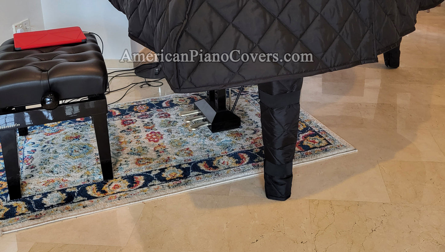 Piano Leg Wraps - Quilted for Protection