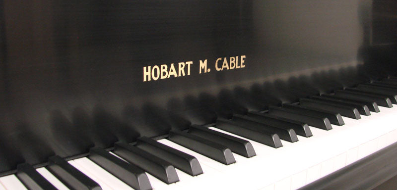 Hobart Cable grand piano cover